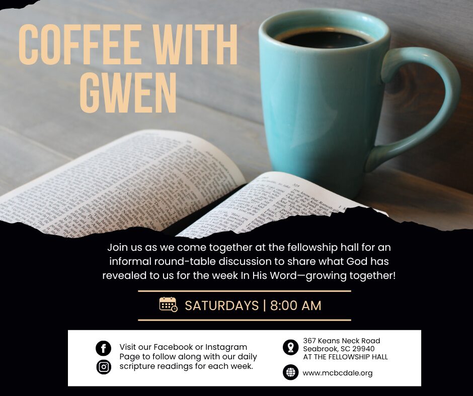 Coffee with Gwen